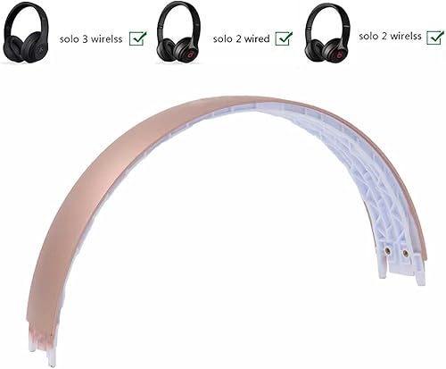 Miniatura 9 de Lektuen Almohadilla de repuesto para la cabeza, cojín de espuma compatible con auriculares inalámbricos Solo 3 Solo 2.0 Solo 3.0 (diadema de goma,