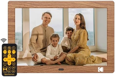 10 Presentes Inesquecíveis para Avós no Dia das Mães 2026: Do Clássico ao Tech 3 KODAK Moldura digital de 20 cm com controle remoto, moldura digit...
