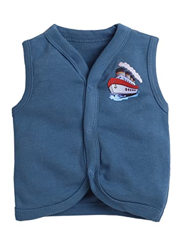 Image of EIO New Born Baby Clothes 0 | Soft Cotton Jablas for New Born | Front-Open Baby Tees for Boys & Girls Pack of 3 Newborn Clothing Set