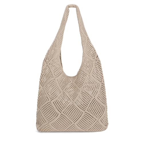 Utilizzo Regalo: Questa borsa uncinetto può essere un regalo per compleanni, Natale e altre occasioni speciali, per tua figlia, famiglia, amici.