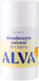 Alva Desodorante em barra infantil Camomila Vegano 33g