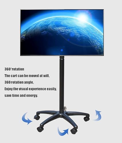 Soporte móvil para TV con ruedas y altura ajustable miniatura 4