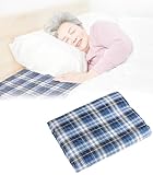 REHOOF wasserdichte Inkontinenzunterlage Für Betten Extrem Saugfähige Waschbar Betteinlagen Inkontinenz,Krankenunterlage Für Menschen Hilfsmittel Bei Blasenschwäche,Bettlägerige Patienten A,90×180cm