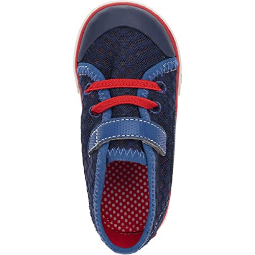 See Kai Run - Saylor Water-Friendly Sneaker For Little Kids, Navy/Red, Toddler 10 #TOP1