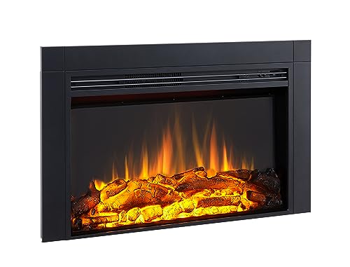 FLAMME Innsbruck Fireplace Insert Suitable for Custom Media Wall or Mantel Designs 24/60cm - 35/90cm