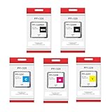 PFI-320 300ml Ink Tank Replacement for Canon PFI320 PFI320MBK PFI320BK PFI320C PFI320M PFI320Y for imagePROGRAF IPF TM-200 TM-205 TM-300 TM-305 Printer, 5 Pack