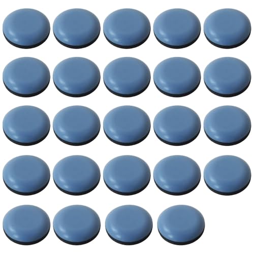 Image of Homesweet 24x Blue Appliance Sliders Fit for Kitchen, Self-Adhesive Small Kitchen Finds Appliance Slider Hacks Easy to Moving & Space Saving Must Have Home Gadgets Mixer Accessories for Countertop
