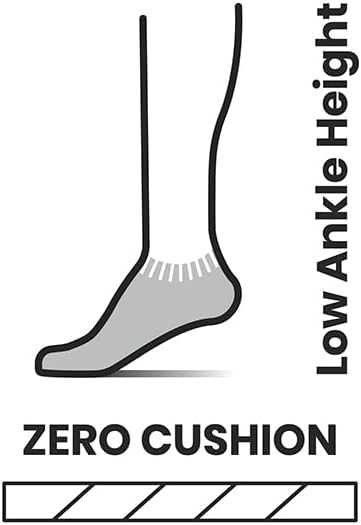 Smartwool Men's Run Zero Cushion Low Ankle Socks - Image 3