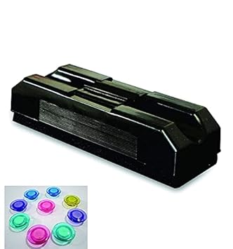 IMPRINT 1 Pc Strong Magnetic - White Board Duster and 10 Magnet Buttons for Magnetic White Boards,Fridge,Racks & Almirah