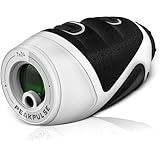 PEAKPULSE ゴルフ 距離計 【20%ポイントOFF】ミニ 超小型 レーザー距離計 1097m/1200yd対応 高低差測定 スロープ補正 ゴルフ距離測定器 光学7倍望遠 超軽量 連続測定 垂直測定 水平測定 距離計 コンパクト 高精細LCDビューファインダ 充電式