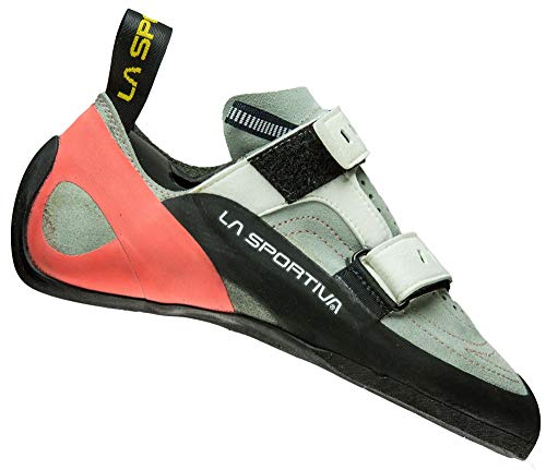 La Sportiva 10YGC Unisex - Adulto Scarpe da Arrampicata, Grey/Coral, 38.5 EU