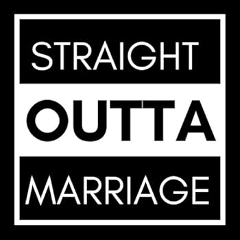 Straight Outta Marriage: Divorce Party Message Book (For Signing, Autographs, Ideas, Memory Book (Supplies for How to Celebrate/Throw a Fun Just Divorced Shower) (Gift For Women, Men, Her, Him)