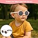 BOULESENM Baby Sonnenbrillé,Polarisierte Baby Sonnenbrillen mit Riemen Verstellbar,Sonnenbrille Kinder,Sonnenfilter UV400 Schutz Sonnenbrillé,für Säugling Kleinkind Neugeborenen Mädchen Jungen