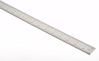 SPI 13-948-5 Stainless Finish Rigid Steel Rule: 4R Graduation, 1-1/4" Wide x 36" Long