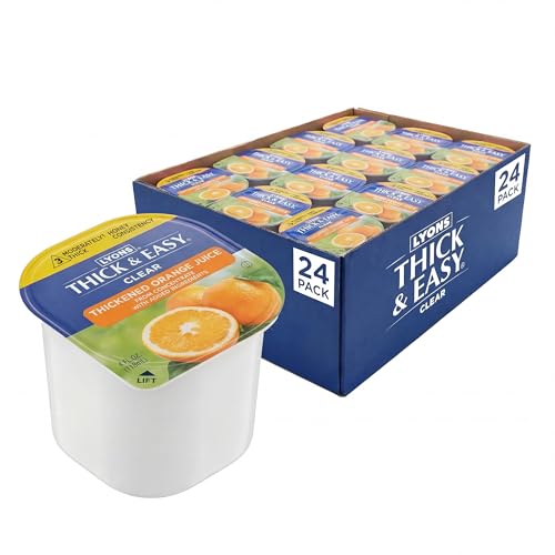 Thick & Easy Thickened Beverage Orange 4 oz. Cup 24 Ct