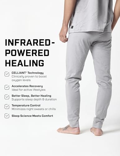 DFND Cooling Long Johns Sleewear for Men – Celliant Infrared Recovery Technology - Made in USA4