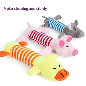 Dog Squeaky Toys Durable Plush Dog Chew Toys Interactive Pet Squeaky Toys Pig Duck Elephant Do Toys for Small Dog Medium Dog Large Dog pink Cucciolini Doodles Dog squeaky toys durable plush dog chew toys interactive pet squeaky toys pig duck elephant do toys for small dog medium dog large dog pink cucciolini doodles