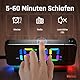 VOSFEEL Projektionswecker, 8 Zoll LED Digitale Spiegeluhren, Radiowecker mit RGB Farb Digitalzeit, 180°Drehbare Projektion Digitaler Wecker 12/24 Stunden Schlummerfunktion USB Typ-c