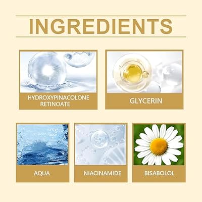 Advanced Retinol Serum for Face, Anti-Aging Retinol Pore Minimizer for Blemish Prone Skin - Gentle & Beginner-Friendly 30ml
