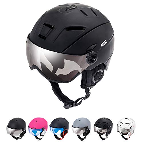 Protezione affidabile per gli sport invernali. Questo casco da sci e snowboard per adulti è realizzato con una calotta resistente e un nucleo in EPS ad alto assorbimento d'urto. Offre una protezione sicura sulle piste e in montagna, anche in condizioni difficili. Ideale per gli sciatori che cercano sicurezza senza rinunciare a comfort e stile.