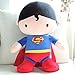 JMHomeDecor Bambole di Peluche Cartoon Anime 50 Cm Superman Batman Divertente Farcito Morbido Peluche Giocattolo Gigante Bel Bambino per Bambini Regalo di Compleanno per Bambini