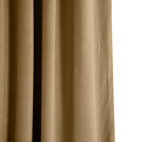 Hpd Half Price Drapes Signature Velvet Blackout Curtains For Bedroom 50 X 96 (1 Panel), Vpch-140805-96, Amber Gold #TOP7