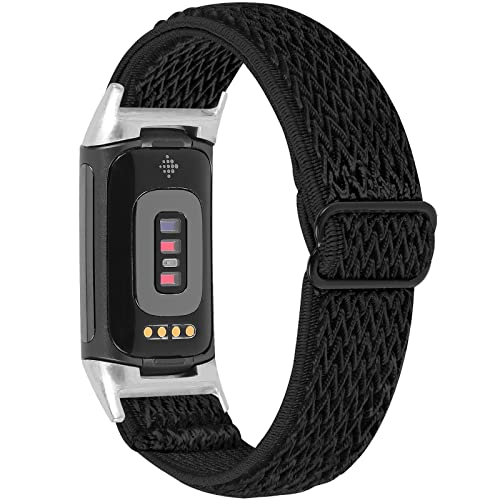 JUNENTER �i�C�����o���h Fitbit Charge 5 Advanced Fitbit Charge 5 Advanced Fitness & Health Tracker �ɑΉ� �L�k���̂���D��X�g���b�v �L�k���̂��郊�X�g�o���h ���v�o���h