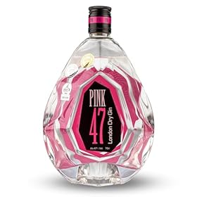 Pink 47 Diamond Gin, Crystal Clear Premium London Dry Gin. 47% ABV, 70cl – Craft Gin With Smooth Flavour & Notes Of Juniper | Perfect For Cocktails, Award-winning Gin, Ideal Gifts For Women Pink 47 Diamond Gin, Crystal Clear Premium London Dry Gin. 47% ABV, 70cl - Craft Gin With Smooth Flavour & Notes Of Juniper | Perfect For Cocktails, Award-winning Gin, Ideal Gifts For Women – PINK 47