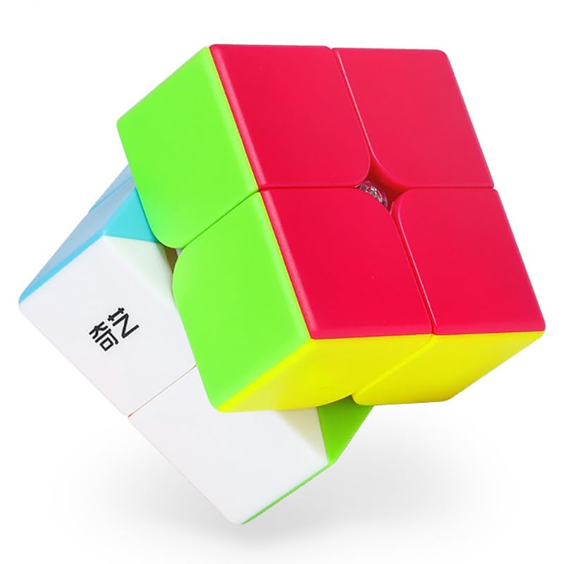 HAWKISTER Qiyi Qidi S2 2X2 Stickerless Magic Cube Mofangge Mascot 2X2X2 Speed Cube, For Kid-image-45
