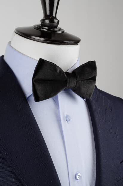 Image of Tuxedo Neck bow tie for Infants,Kids,Toddlers, Boys,Men - Hand sewn & Handcrafted