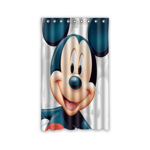 Scottshop Custom Mickey Mouse Window Curtain Thermal Insulated Blackout Window Curtains Drapery/Panels/Treatment Polyester Fabric 52" x 84" Inch