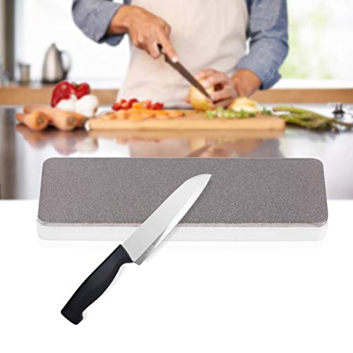 Sharpening Stone,Pocket Knife Sharpener Stone, Knife Sharpening Stone, Mini Double Sided Ceramic Whetstone Kitchen Knife Sharpener Tool for Sharpening Polishing Knives, Tools, Bits