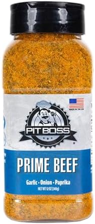 Pit Boss 40321 Prime Beef Rub Grill Spices, 12 Ounce (Pack of 1), Multicolored