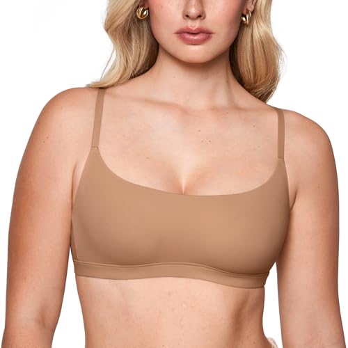 Image of INLYRIC Women's Inbarely Soft Bralettes - Cami Bras No Underwire Seamless Unlined Comfort Bralette