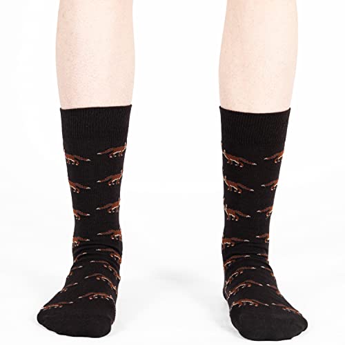 Image of Mysocks Unisex Extra Fine Combed Cotton Crew Socks |Colourful Designs | Seamless Toe | Make Your Steps Enjoyable