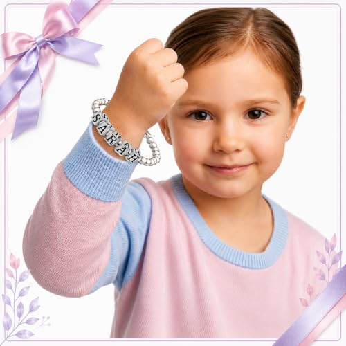 Image of Baby Crystals Sterling Silver Cross Pearl Bracelet | Baptism Jewelry Gift