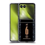 Head Case Designs Officially Licensed Manchester City Man City FC Nathan Aké 2020/21 Players Away Kit Group 1 Soft Gel Case Compatible with Razr 40 Ultra/Razr+ 2023