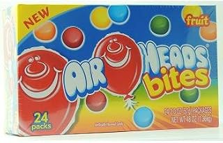 Airheads Bites Fruit 24/2Oz,24ct 1 UNIT PACK