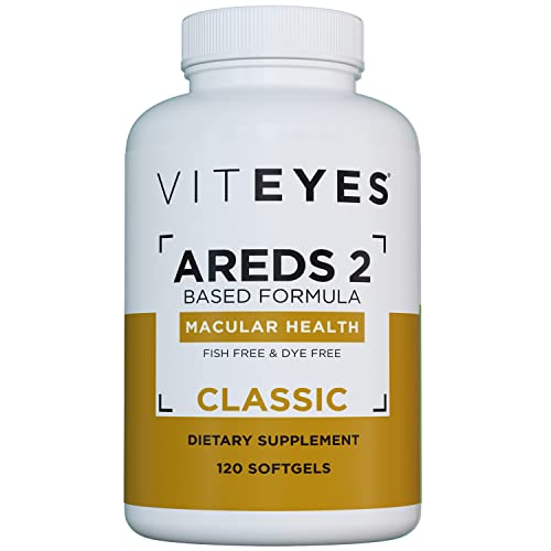 VITEYES® AREDS 2 Softgels, 120 Count - Single Daily Dose Eye Vitamin