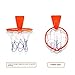 Portable Over Door Basketball Hoop Adjustable Height for Home Dorms Offices No Drill Foldable Indoor Practice Foldable Indoor Training Basketball Rings for Children
