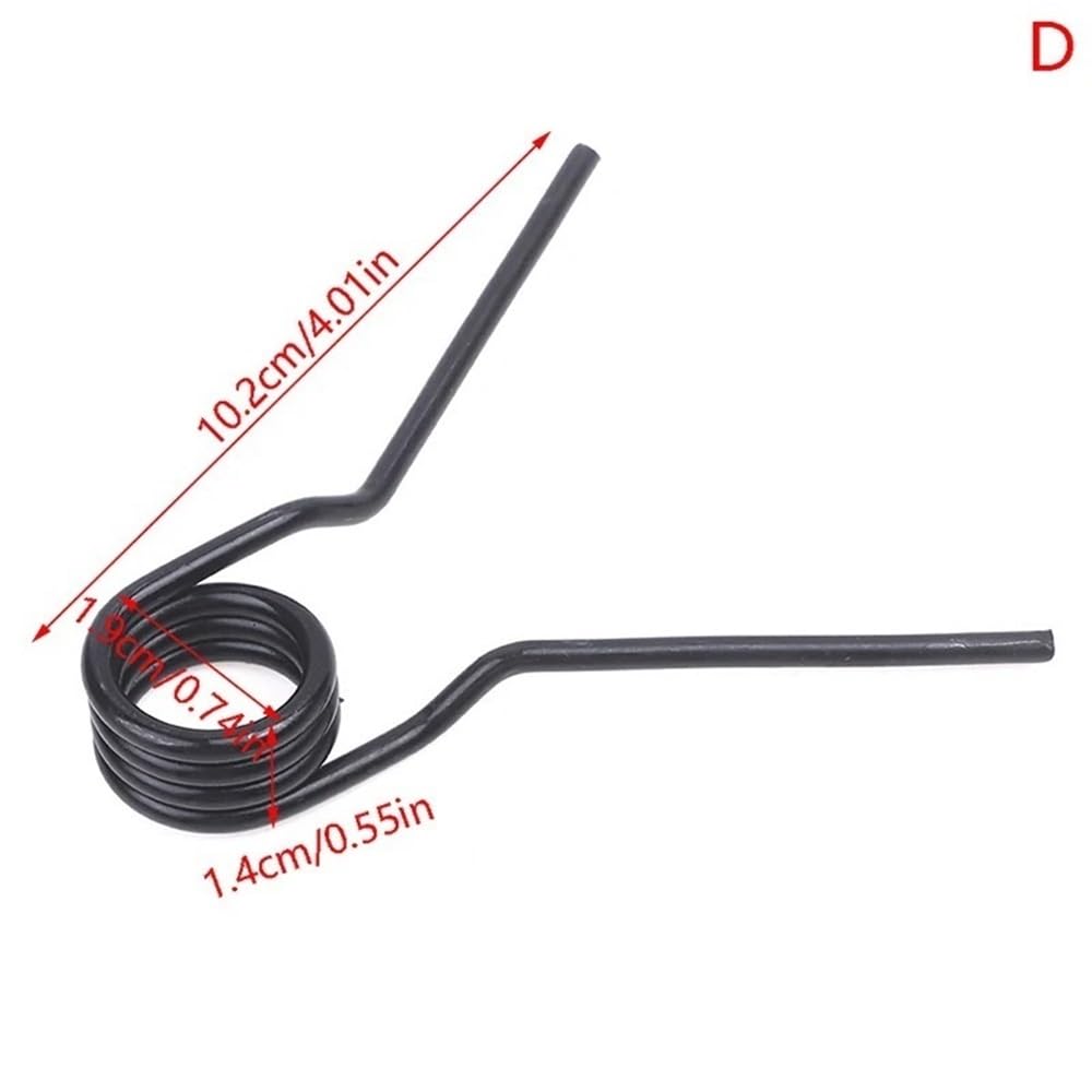 Torsionsfeder aus rostfreiem Stahl, 1 stück Heavy Duty Torsionsfeder for Fußpedal Teil Reifenfeder Drahtdurchmesser Reifenwechsler Balancer Maschine(19mm)