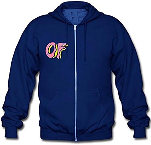 Xialaoji Personzlied Ofwgkta Odd Future Men's Gildan Full Zip Hooded Sweatshirt Blue Large