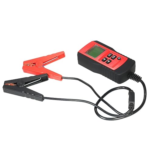 Garneck Digital Car Battery Tester & Analyzer - Accurate Battery Tool for 12V Batteries Essential Auto Equipment for Vehicle Maintenance