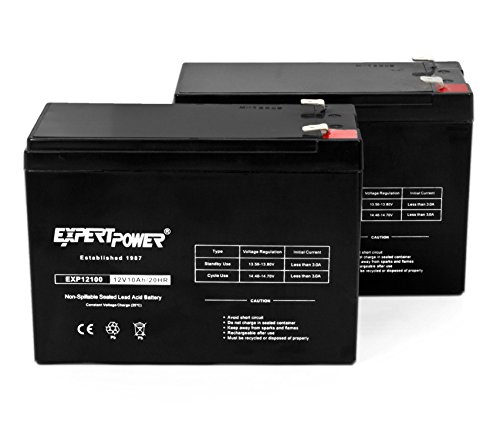 ExpertPower 12V 10AH Sealed Lead Acid Rechargeable Battery