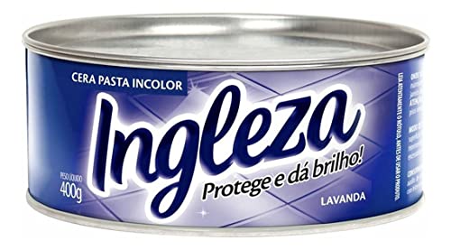 CERA EM PASTA INCOLOR INGLEZA LATA 400g