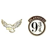 Harry Potter Hogwarts Express Hedwig Lanyard Keychain Lapel Pin Novelty Box Gift Set