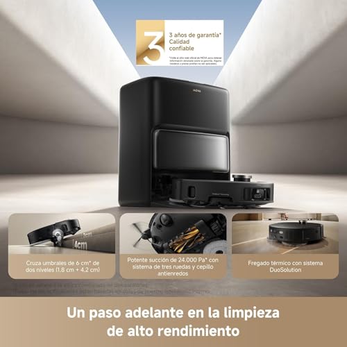 MOVA V50 Ultra Robot Aspirapolvere, Nero - 3
