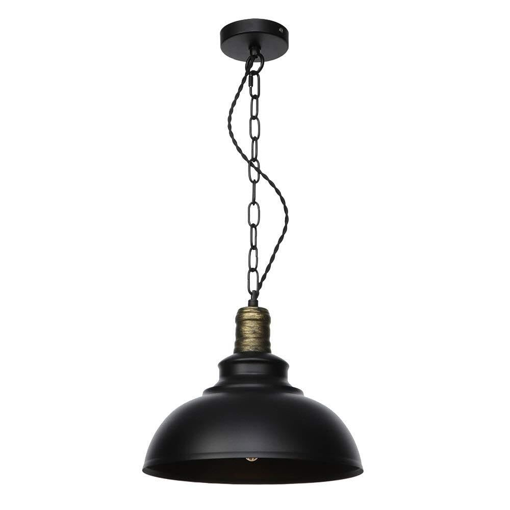 Lámpara colgante industrial vintage regulable para iluminar techos altos de loft 8