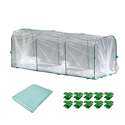 ガーデン温室 ガーデンハウス 家庭用 フラワーハウス 小型 ビニール温室 ビニールハウス グリーンハウス 防水 小型 植物保護・観察 生長促進 保温 防寒 園芸用品 ホーム温室 簡易 ガーデンハウス 温室テント 植物育成 冬越し 家庭菜園 農園 植物栽培/保管用 植物保護用 ミニ植物温室 ポータブル温室