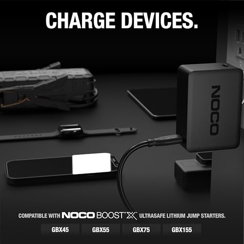 Image of NOCO U65 65W USB-C Charger, Power Delivery (PD) Fast Portable Micro Wall Charger and International Travel Charger with Interchangeable Plugs for Apple, Google, Samsung, Microsoft and More